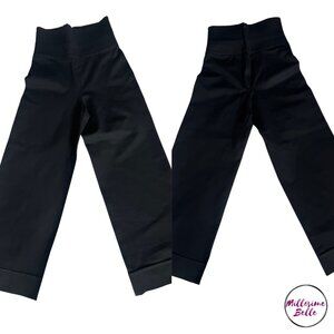 Charles Chang-Lima Black Flare Leg Pants